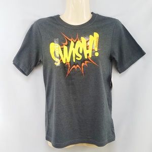 NEW Reebok Boys Dark Gray Graphic T-Shirt S